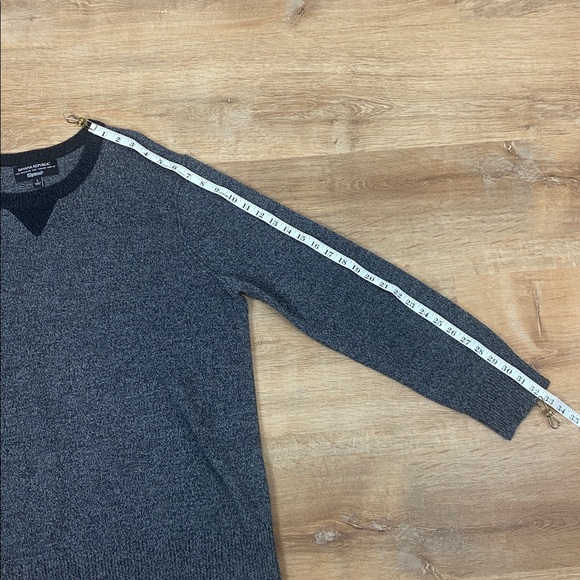 Banana Republic Fine Italian Yarn filpucci Merino Extra Fine Wool Knit Sweater - Picture 9 of 9